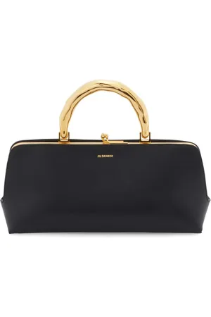 Jil Sander Goji small leather clutch bag