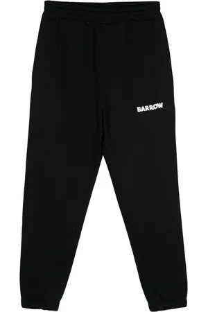 BARROW Rubberised-logo track pants