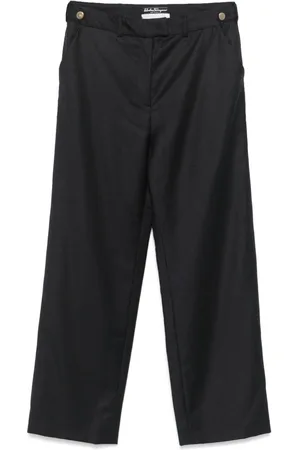 Salvatore Ferragamo 1990s pinstriped trousers