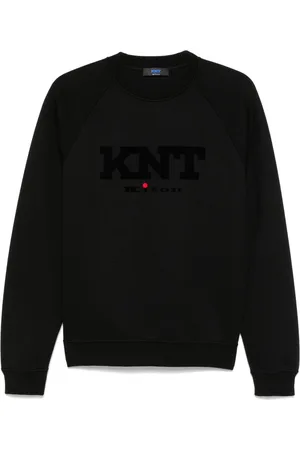 Kiton Flocked-logo sweatshirt