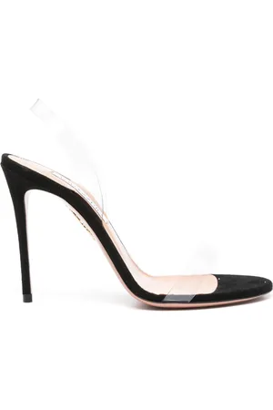 Aquazzura So Nude 105mm slingback sandals