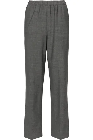 Fabiana Filippi Beaded-trim straight trousers