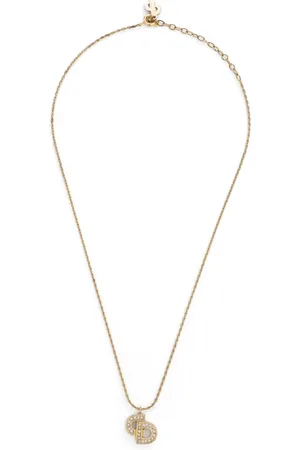 Dior CD rhinestone necklace