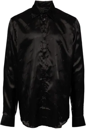 EgonLab Logo-print long-sleeved shirt