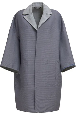 Marni Reversible houndstooth coat