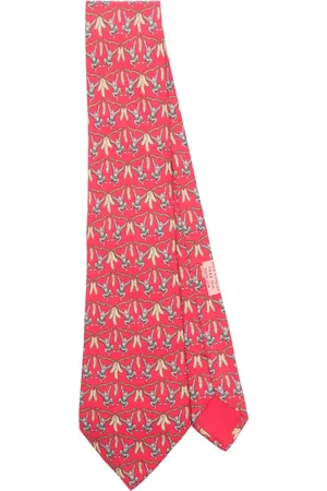 Hermès 2000s printed tie