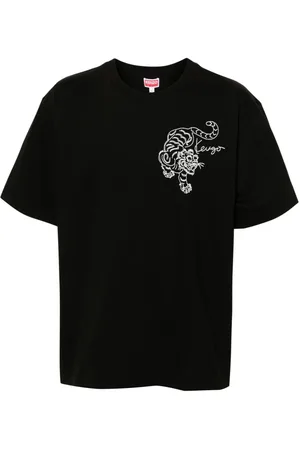 Kenzo Tiger-embroidered T-shirt