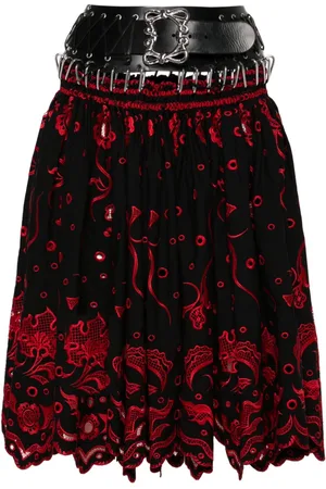 Chopova Lowena Ida Carabiner midi skirt
