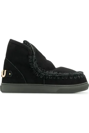 Mou Logo-plaque sneaker boots