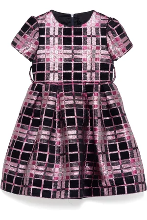 Il gufo Checked dress