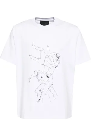 HELIOT EMIL Shelter-print T-shirt