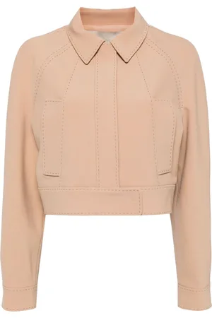 Elie saab Topstitch cropped jacket