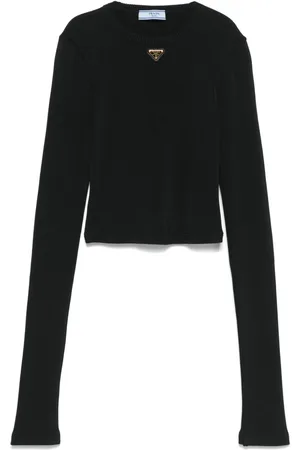 Prada Enamel-logo T-shirt