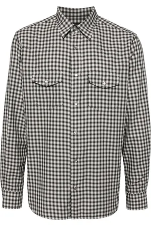 Tom Ford Western check shirt