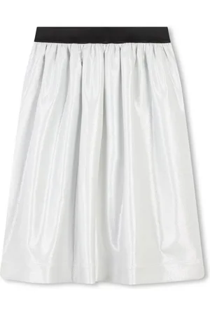 HUGO BOSS Metallic-finish long skirt