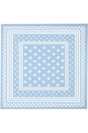 Dolce & Gabbana Logo-print silk scarf