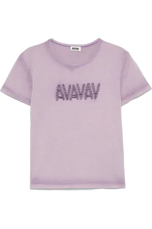 AVAVAV Logo-embroidered T-shirt