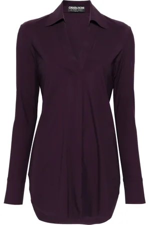 CHIARA BONI Atena Slim long-sleeve shirt