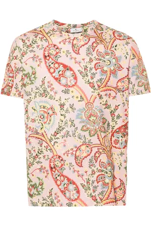 Etro Floral paisley-print T-shirt
