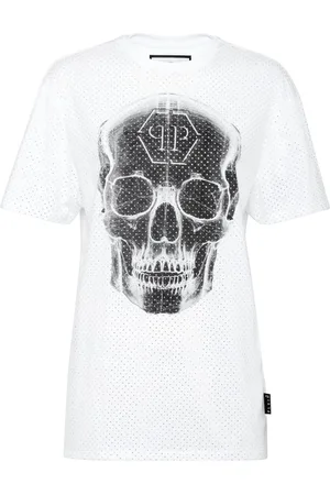 Philipp Plein Skull rhinestone T-shirt