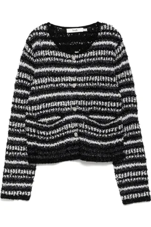 B+AB Round-neck cardigan