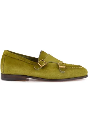 santoni Double-buckle monk shoes