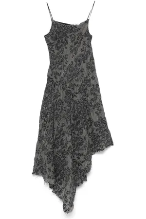 MARC LE BIHAN Textured midi dress