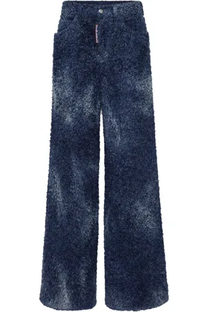 Dsquared2 Wide-leg bouclé trousers