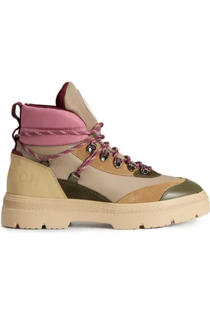 Woolrich Logo-patch military boots