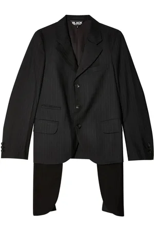Comme des Garçons Pinstripe pocket bag blazer