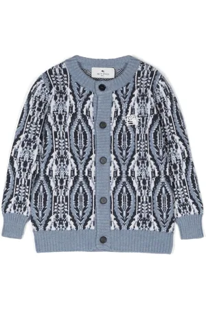 Etro Pegaso-embroidered cardigan