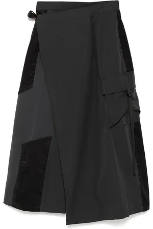 Musium Div. Asymmetric A-line skirt