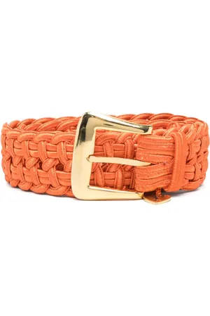 Saint Laurent 1970s silk belt