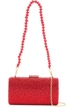 SERPUI Ellen Siam crystal-embellished clutch bag