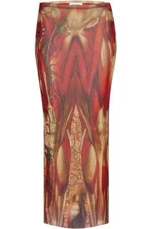Jean Paul Gaultier Écorche skirt