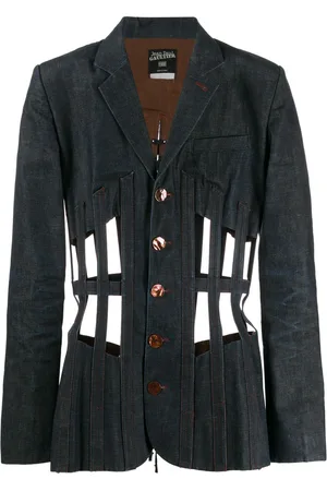 Jean Paul Gaultier Cage design denim jacket
