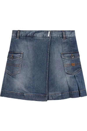 Givenchy 4G denim skirt