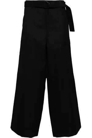 Comme des Garçons Belted wide-leg trousers