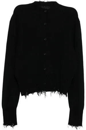 JNBY Distressed button-up cardigan