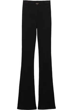 Prada Ribbed flared trousers