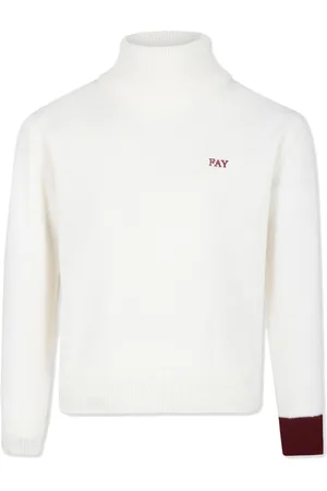 FAY Logo-embroidered sweater