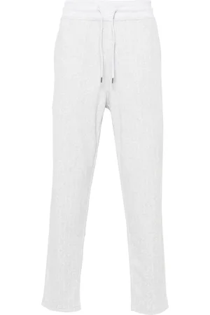 Brunello Cucinelli Pinstripe-pattern track pants