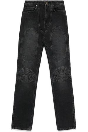 Jean Paul Gaultier Lace-up jeans