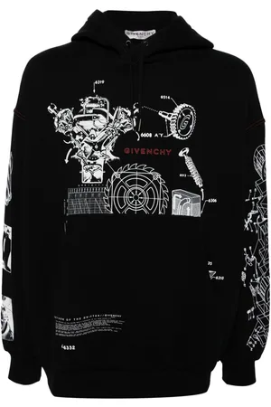 Givenchy Graphic-print hoodie