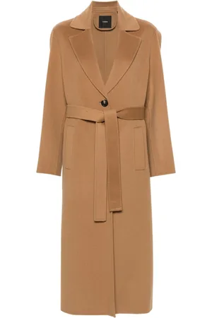Pinko Wool belted coat