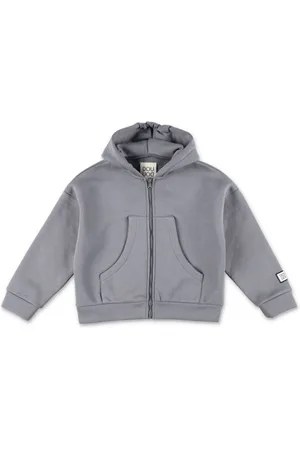 DOUUOD KIDS Logo-appliqué hoodie