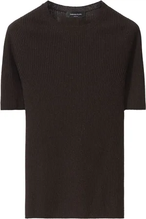 Fabiana Filippi Ribbed-knit t-shirt