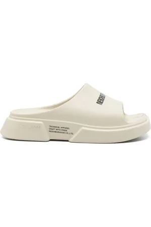 NEIGHBORHOOD X Paes logo-print slides