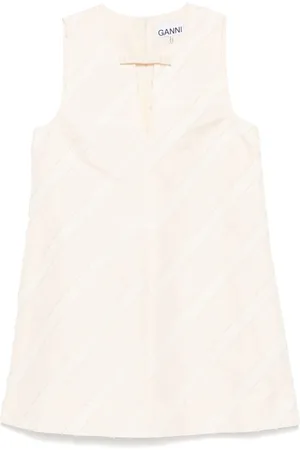 Ganni Stripe mini dress