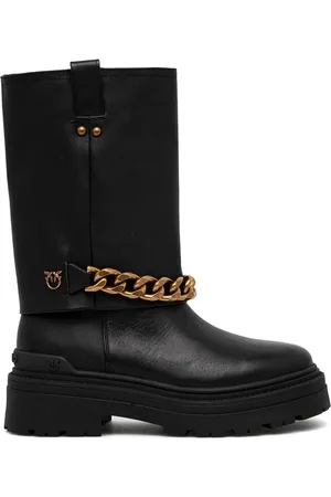 Pinko Chain-detail boots